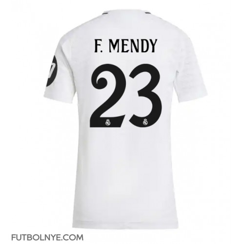 Camiseta Real Madrid Ferland Mendy #23 Primera Equipación para mujer 2024-25 manga corta